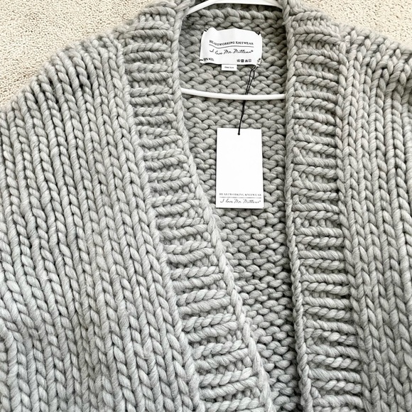 I love Mr. Mittens oversized chunky cardigan - Picture 5 of 7
